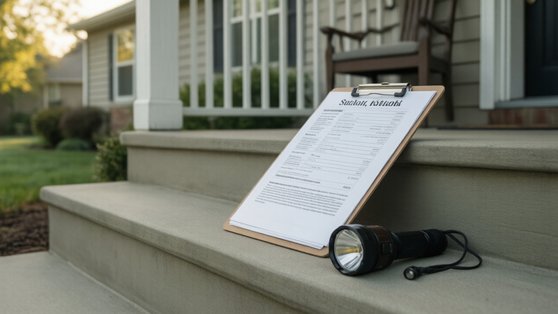 Reading a Home Inspection Report Without Panicking